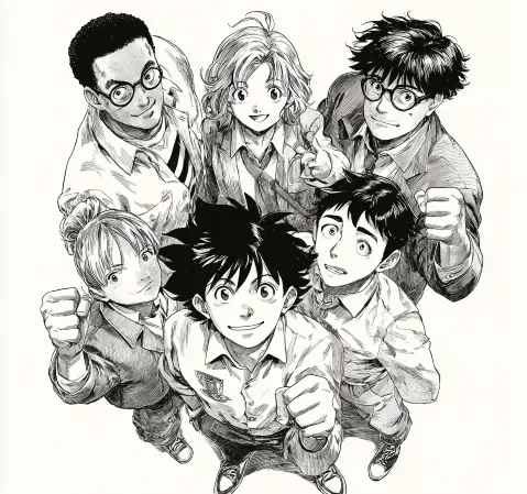 悬疑推理漫画封面